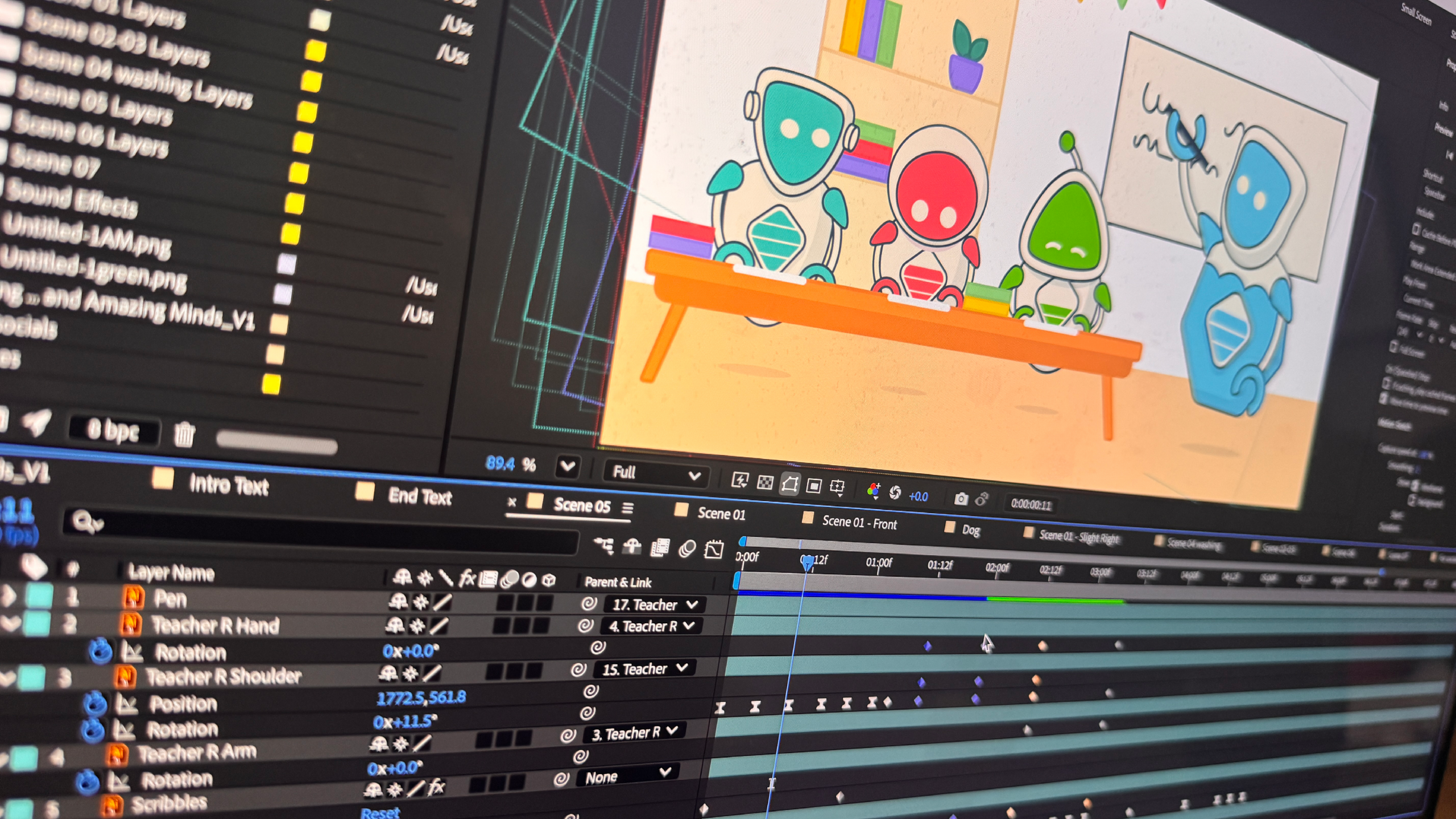 Charity animation